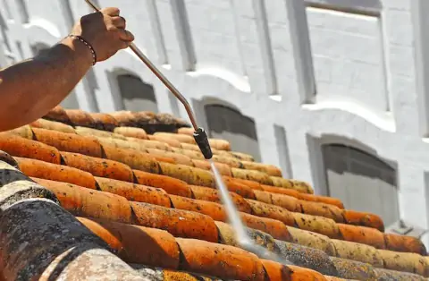Nettoyage de toitures - Châteauneuf